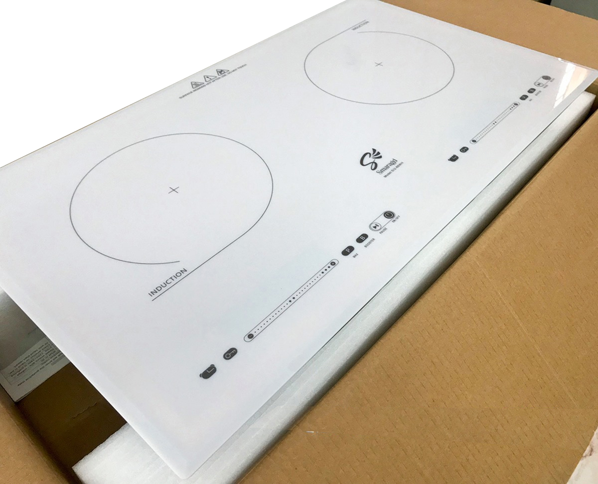 Bếp 2 từ Âm Smaragd SI2-66WH màu Trắng