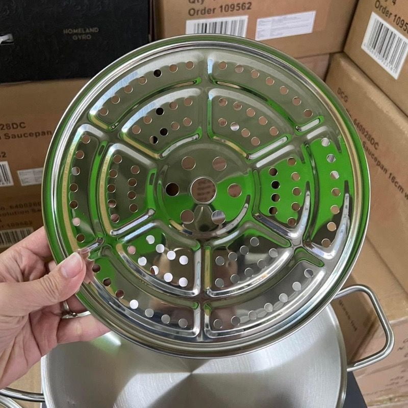 Bộ chảo hấp sâu lòng Elo Wok set 28cm
