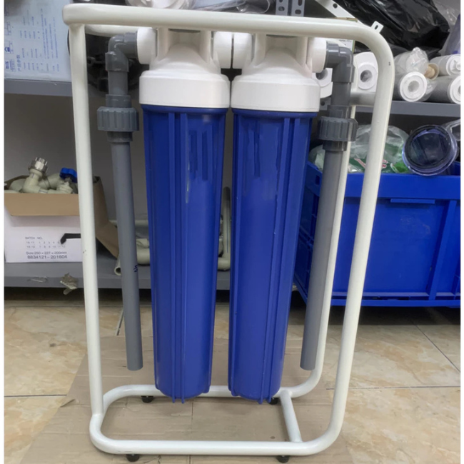 Bộ lọc nước tổng gia đình CTF02 làm mềm nước siêu lọc loại bỏ Clo, cặn và mảng bám