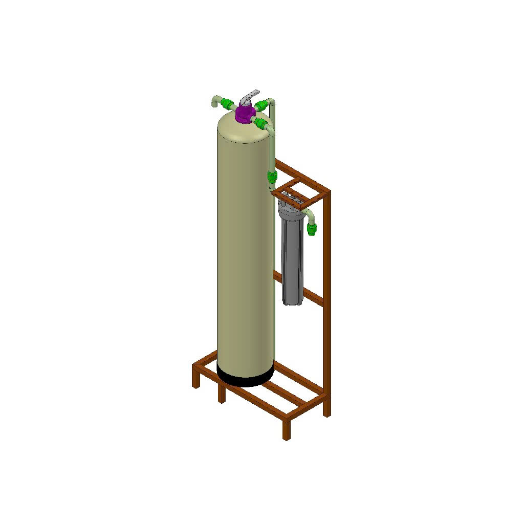 Bộ lọc nước tổng gia đình Mutosi MT012-1 siêu lọc loại bỏ tạp chất, kim loại nặng