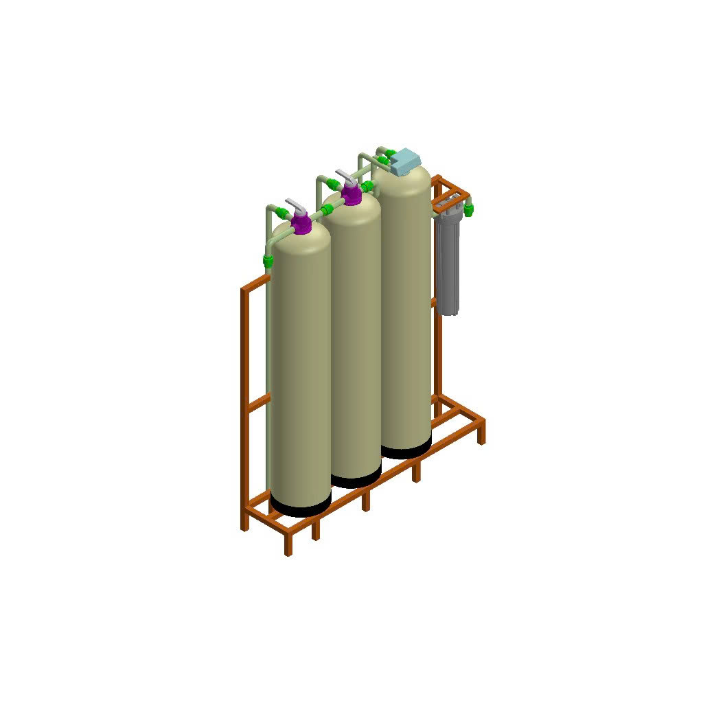 Bộ lọc nước tổng gia đình Mutosi MT075-3 siêu lọc loại bỏ toàn bộ tạp chất, kim loại nặng, đá vôi