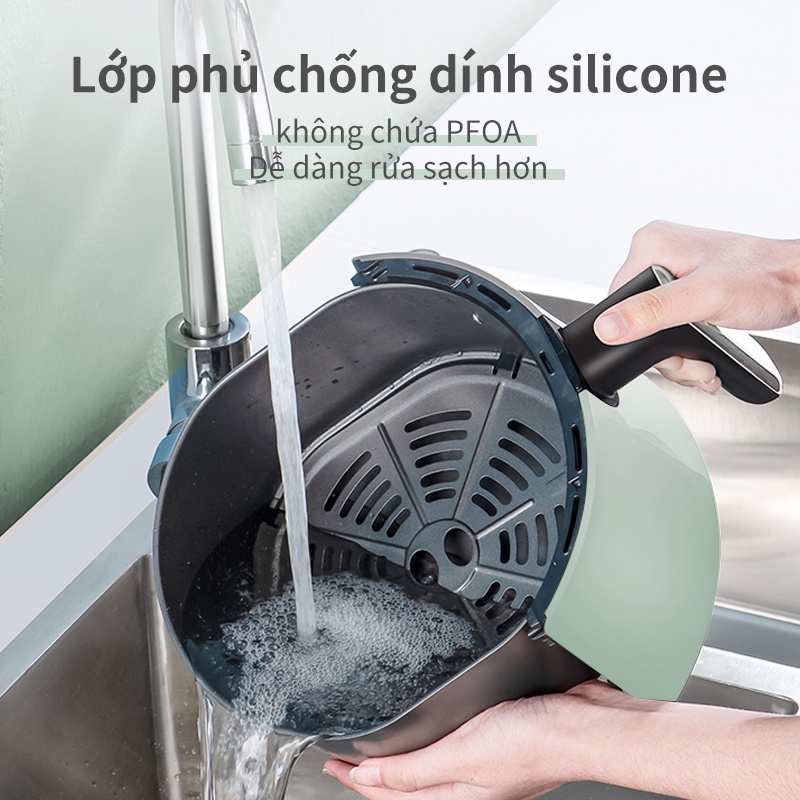 Nồi chiên không dầu Simplus KQZG007 Oil-Free Air Fryers Dung Tích lớn 4L - Bảo Hành 1 Năm 1 Đổi 1