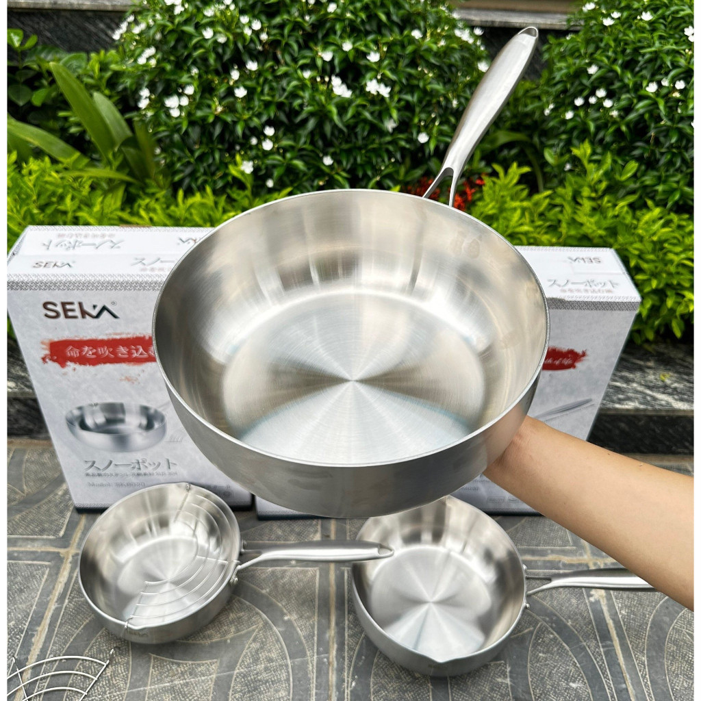 CHẢO CHỐNG DÍNH TỰ THÂN SEKA 24 CM