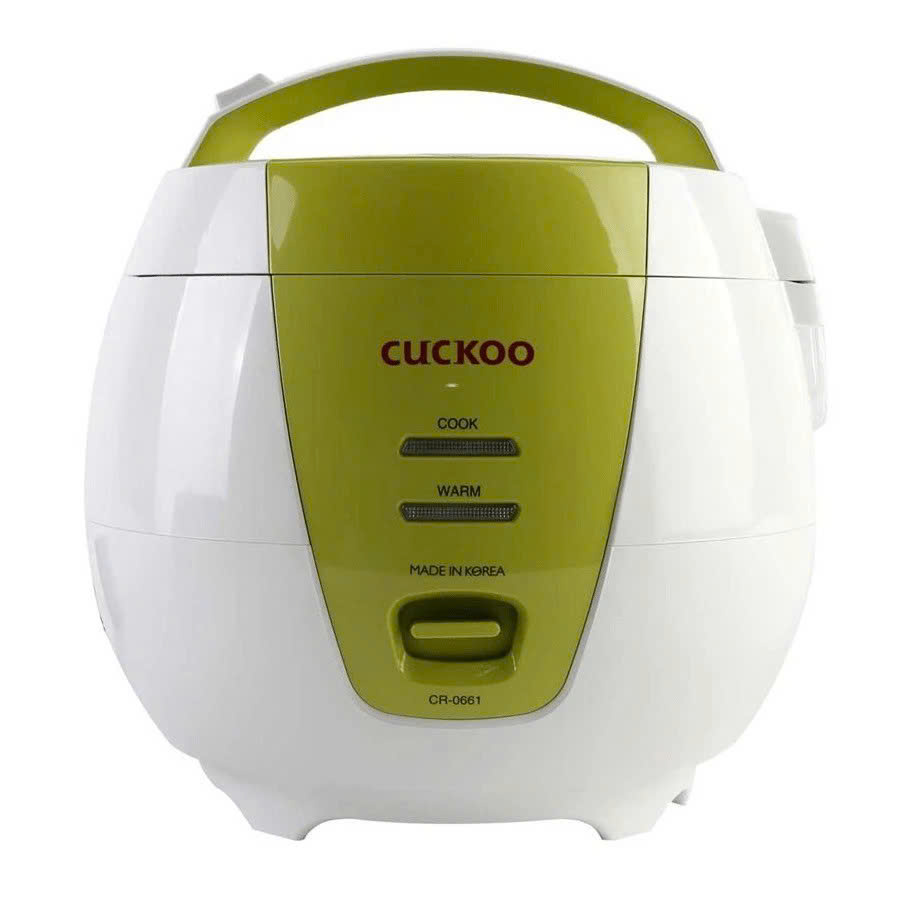 [Chính Hãng] Nồi cơm điện Cuckoo CR-0661G/GRVN màu xanh lá cây dung tích 1.08L
