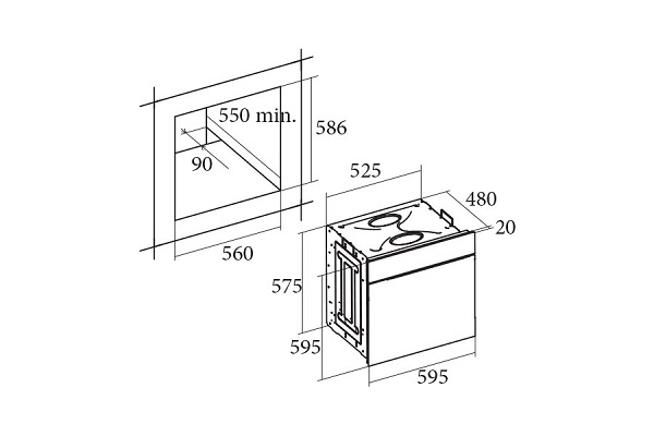 Lò nướng Cata CM 760 AS WH