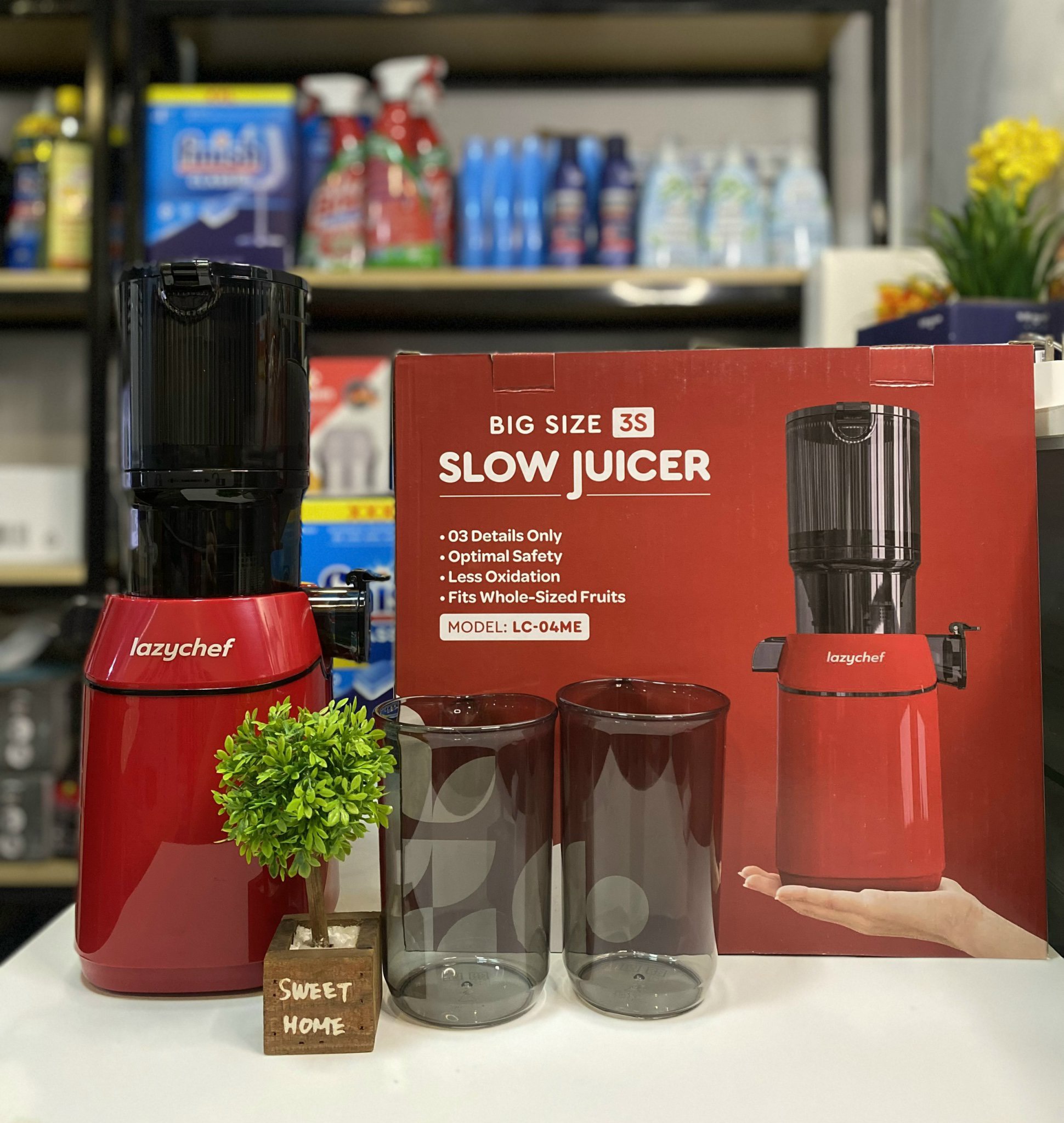 Máy Ép Chậm Nguyên Quả 3s LazyChef LC-04ME