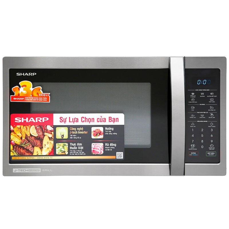 Lò vi sóng điện tử có nướng 28L Sharp R-G728XVN