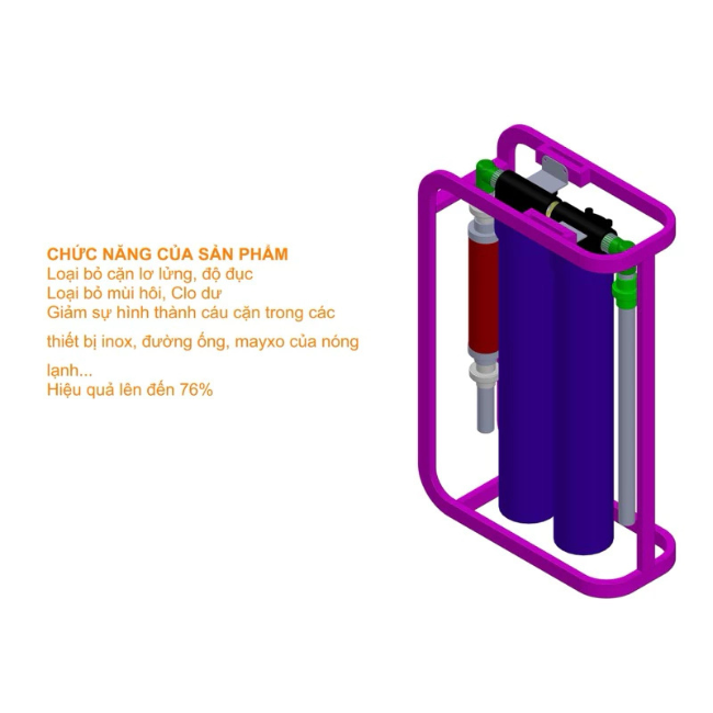 [Chính Hãng] Máy lọc nước để gầm treo tường CTF02