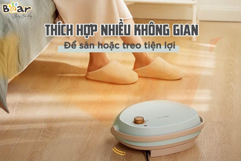 Máy sưởi gốm đa năng Bear DNQ-A19B1 BH 6 tháng, bản nội địa