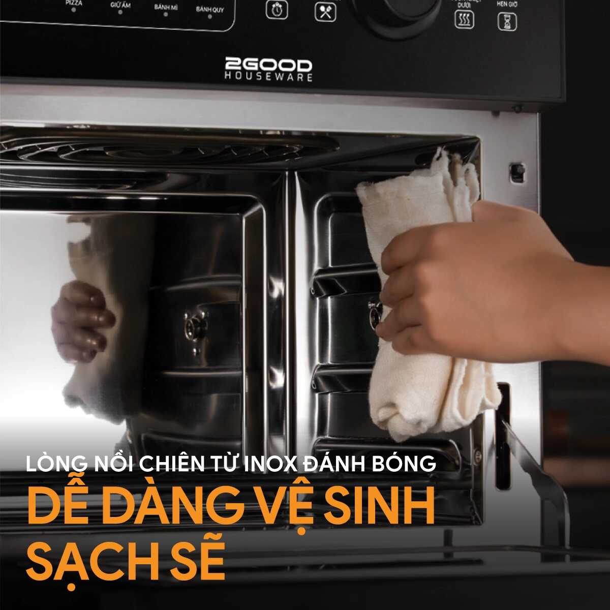 Nồi Chiên Không Dầu 2GOOD Vortex S-20 Air Fryer Oven