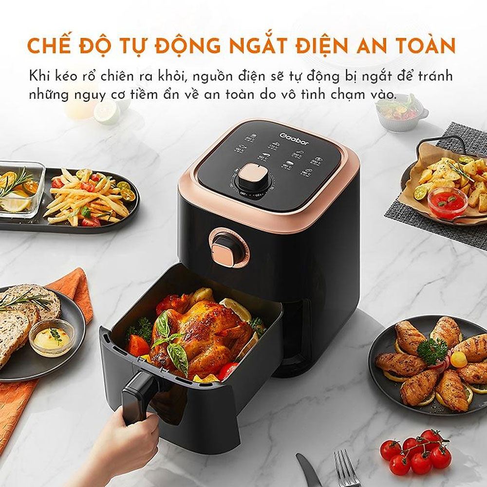 Nồi chiên không dầu Gaabor GA-E45A02 (4.5L)