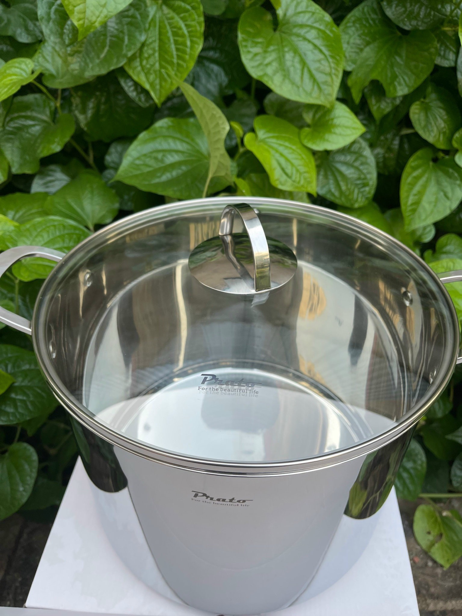 NỒI LUỘC GÀ INOX CAO CẤP 5 ĐÁY TỪ PRATO SIZE 30CM
