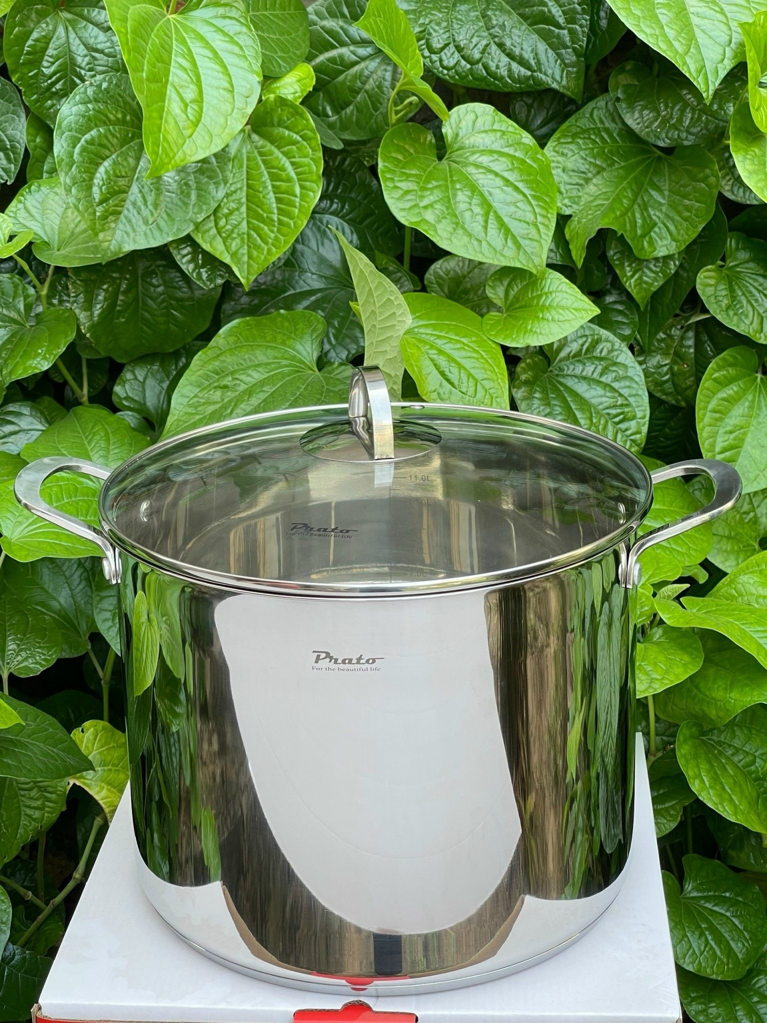 NỒI LUỘC GÀ INOX CAO CẤP 5 ĐÁY TỪ PRATO SIZE 30CM