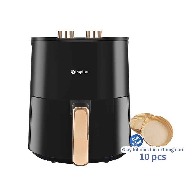 Nồi chiên không dầu Simplus KQZG007FZ Dung Tích lớn 4L