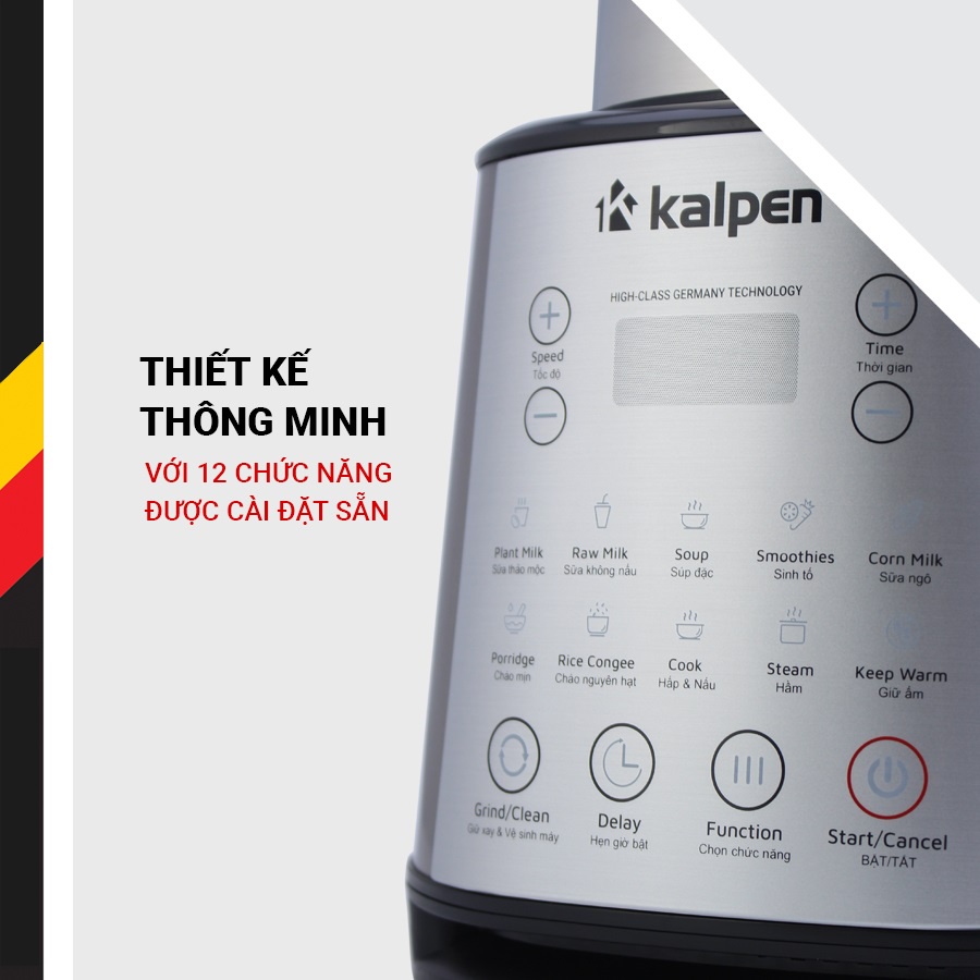 Máy làm sữa hạt Kalpen CBK-2601 dung tích 1750ml