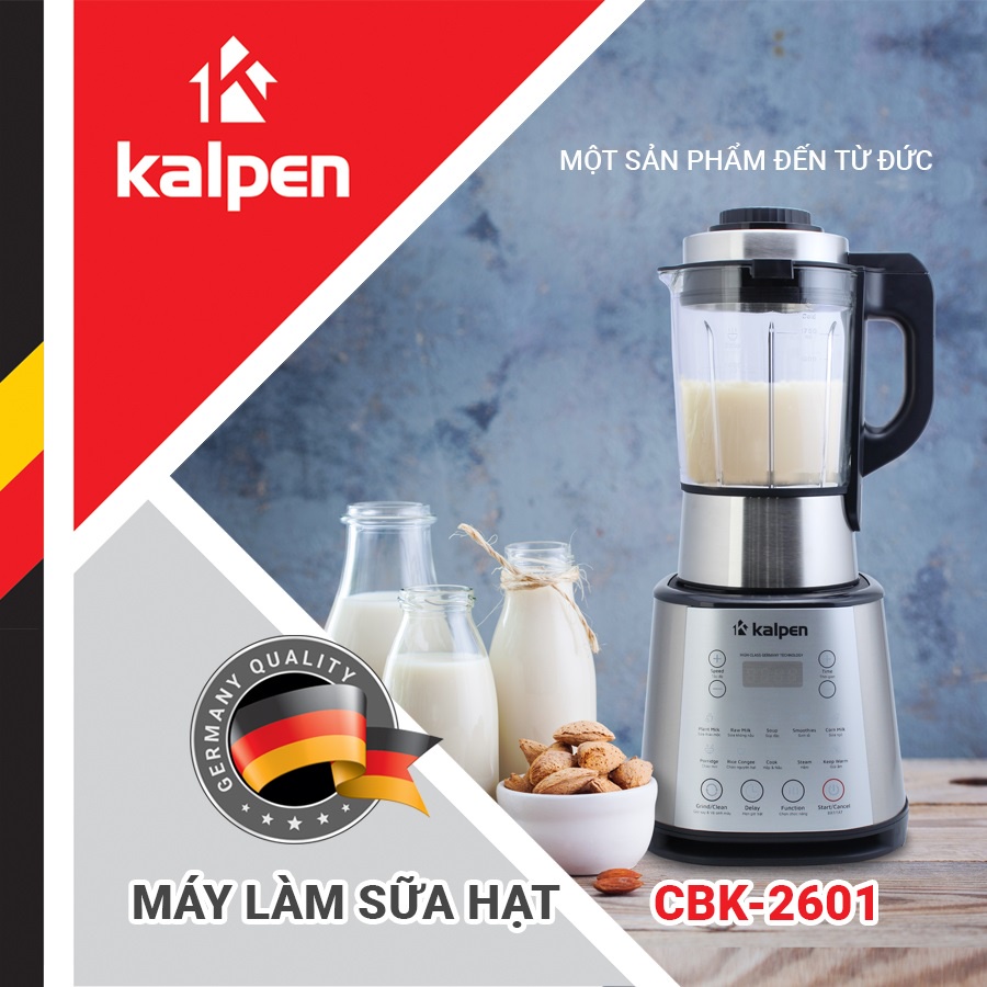 Máy làm sữa hạt Kalpen CBK-2601 dung tích 1750ml
