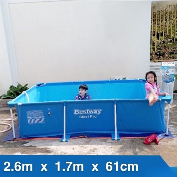 Bể bơi BESTWAY 56403 2.59Mx1.70M                                      