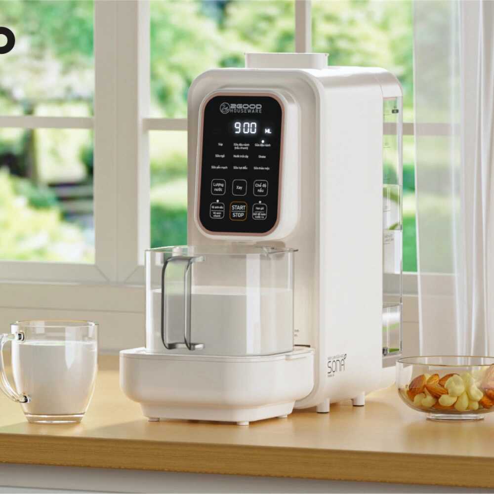 Máy Làm Sữa Hạt Tự Động 2GOOD SONA i8