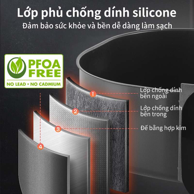 Nồi chiên không dầu Simplus dung tích lớn 5L KQZG008 - Bảo Hành 1 Năm 1 Đổi 1