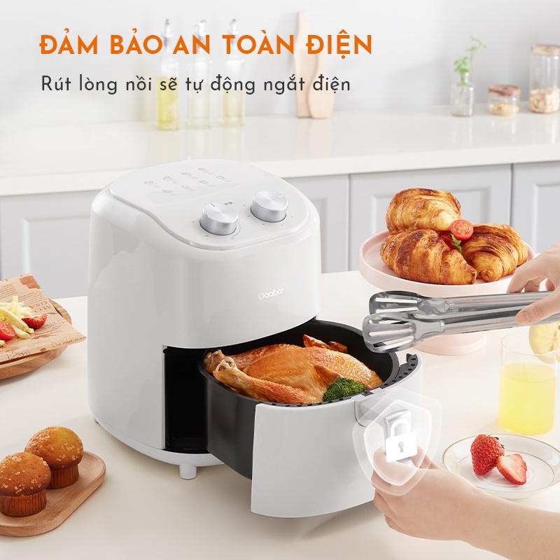 Nồi chiên không dầu GAABOR GA-M4A01 dung tích 4L