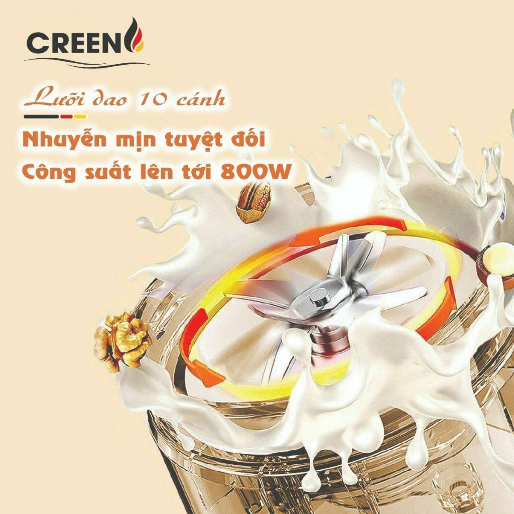 Máy làm sữa hạt CREEN CR-1000