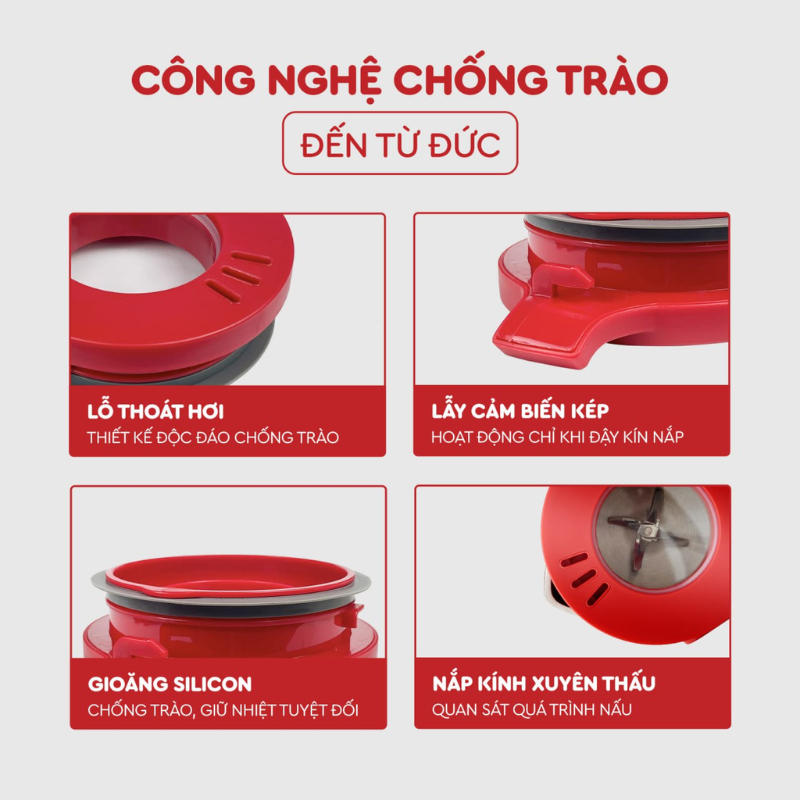 Máy xay nấu đa năng 12in1 Lazychef