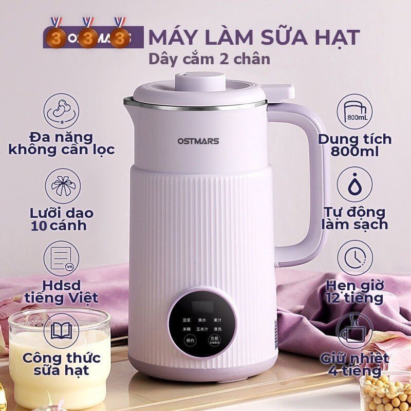 Máy làm sữa hạt mini Ostmars