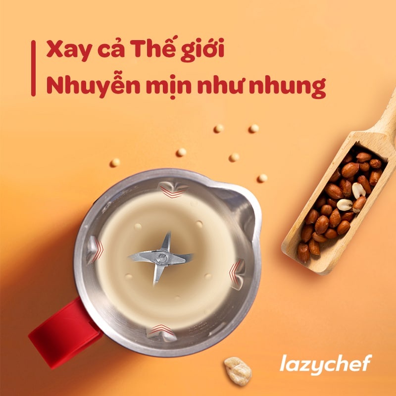 Máy xay nấu đa năng 5in1 Lazychef (SH800)