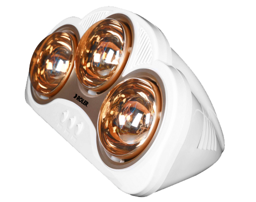 Đèn sưởi nhà tắm 3 bóng ROLER RL-2116
