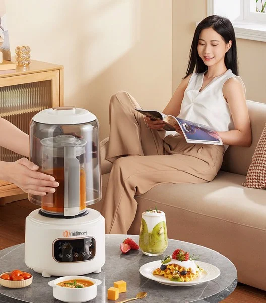 Máy Xay Nấu Làm Sữa Hạt Đa Năng Hút Chân Không Midimori MDMR-668 (1000W)