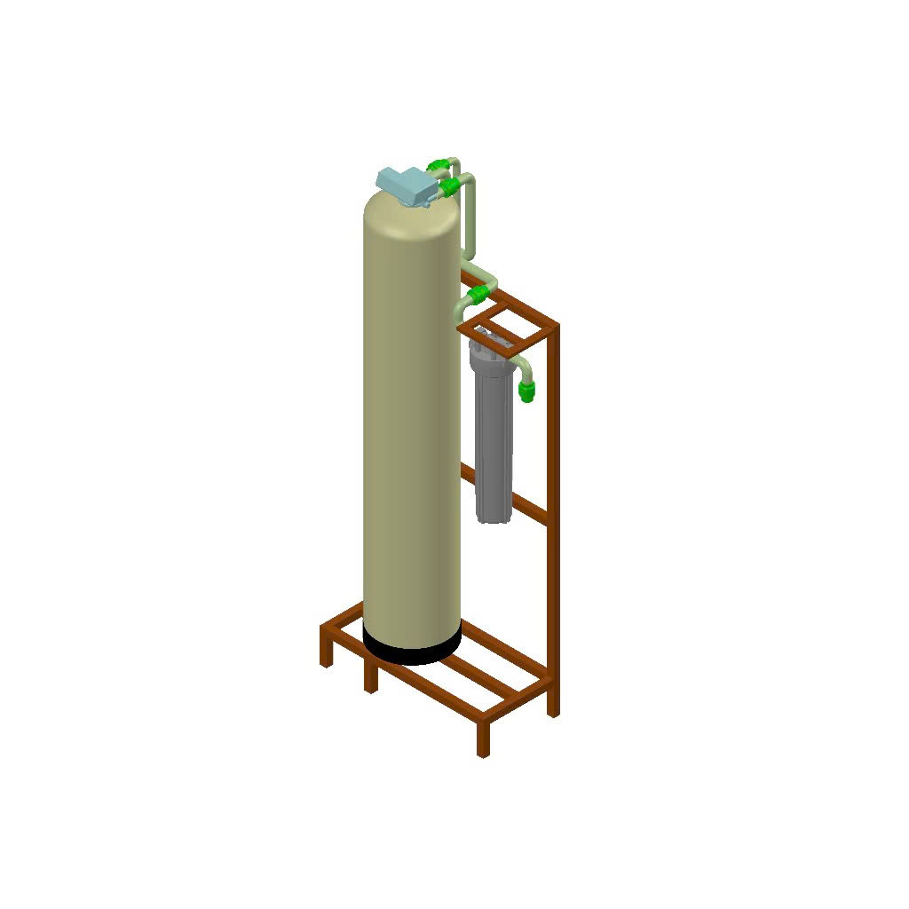 Bộ lọc nước tổng gia đình Mutosi MT043-1 siêu lọc xử lý nước nhiễm đá vôi