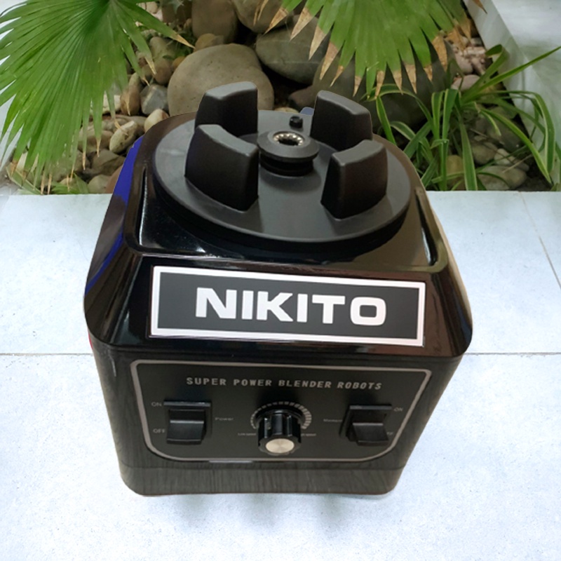 Máy Xay Sinh Tố Công Nghiệp NIKITO 4800W Nhật Bản chuyên dụng nhà hàng, khách sạn, quán coffee, xay đá, rau má,thịt cá..