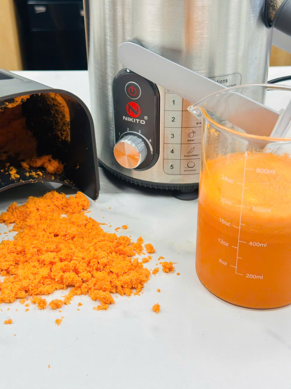 Máy ép trái cây nhanh NIKITO công suất 1800W ép đa năng hoa quả trái cây BH 24 Tháng Máy ép hoa quả, rau củ, siêu khỏe
