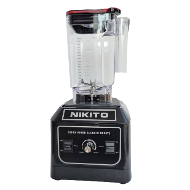 Máy Xay Sinh Tố Công Nghiệp NIKITO 5500W Nhật Bản Cối 2L Xay Rau Má,Tôm,Cua Cá, Nước Sốt,Sinh Tố Đá Xay,Bảo Hành 2 Năm