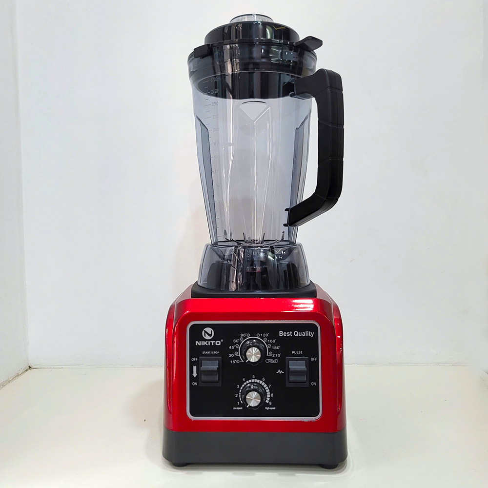 [HẸN GIỜ] Máy Xay Sinh Tố Công Nghiệp NIKITO 5000W BH 24 Tháng Xay Thịt Cá Rau Củ Quả,Sữa Hạt Sinh Tố Ngũ Cốc Đồ Khô xay