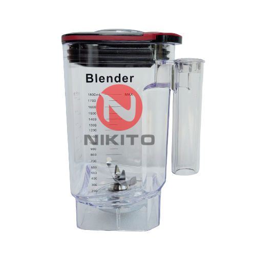 Cối máy xay sinh tố công nghiệp NIKITO 1.8L nhựa ABS siêu bền bảo hành 12 tháng