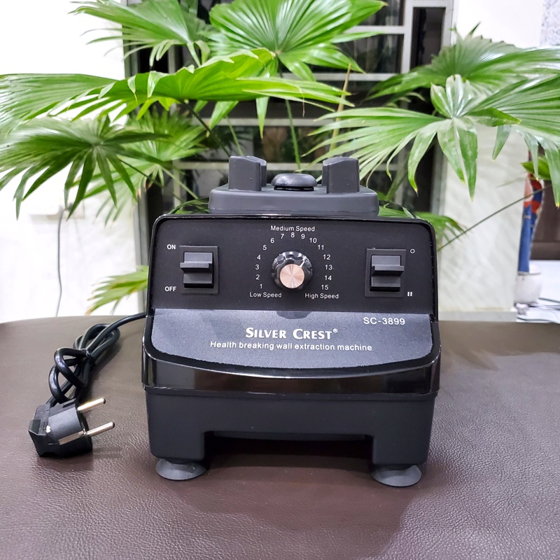 Máy Xay Công Nghiệp SILVER CREST 3800W SC-4099, Máy Xay Sinh Tố Công Nghiệp đa năng: Xay đá, rau má, thịt, cá..