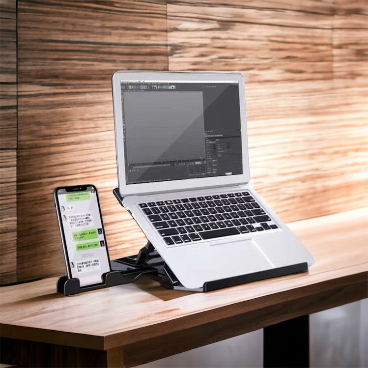 Kê Macbook + Kê ĐT Nhựa ABS