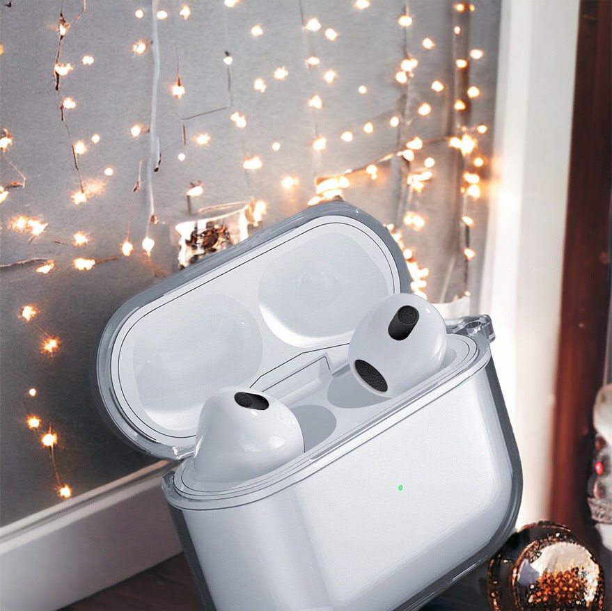 Ốp Airpods Trong Suốt ( Ốp dày - lâu ố vàng )