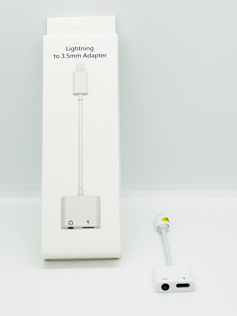 Jack Chuyển Tai Nghe 2 in 1 Cổng Lightning ( Hàng Outside N.Máy )