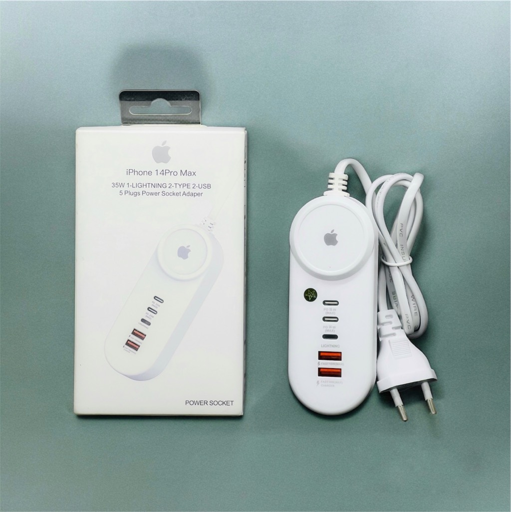 Ổ Cắm Điện TRAVEL ADAPTER 35W(5 Plug Power Socket)