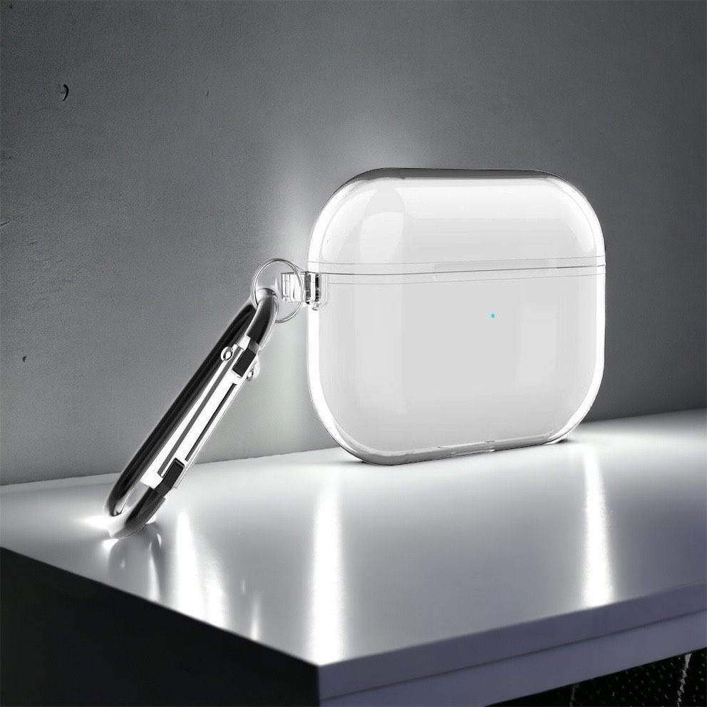 Ốp Airpods Trong Suốt ( Ốp dày - lâu ố vàng )