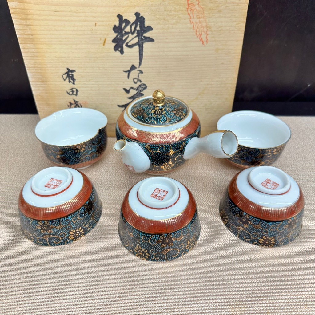 Bộ trà Kutani
