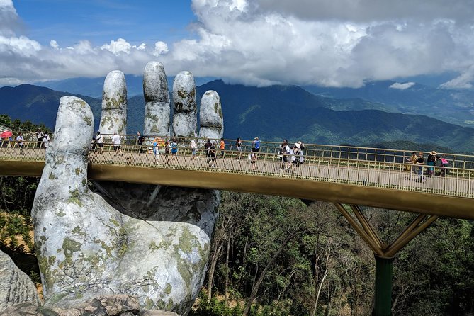 Golden Bridge & Ba Na Hills 1 Day including buffets lunch & 2 ways Cable Car