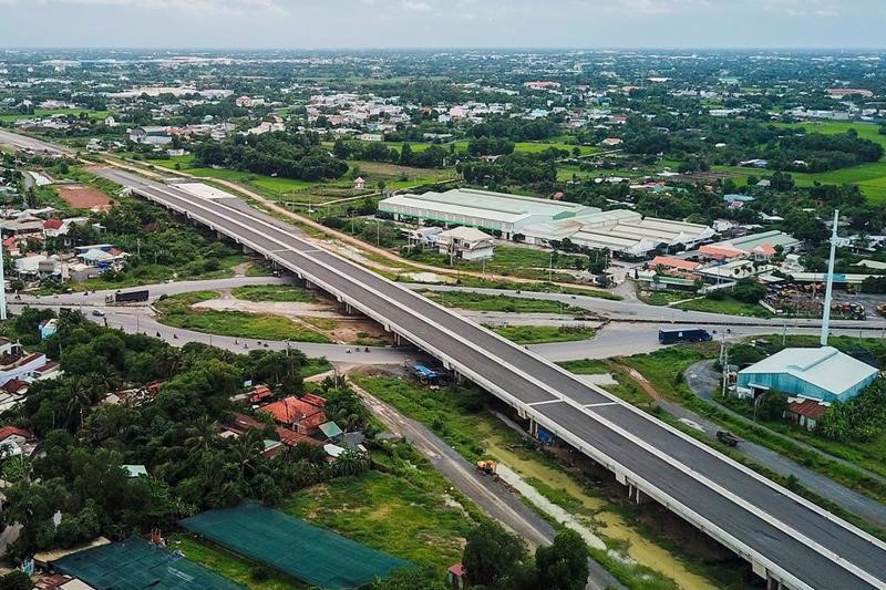 Đưa vào khai thác một phần cao tốc Bến Lức - Long Thành trước Tết