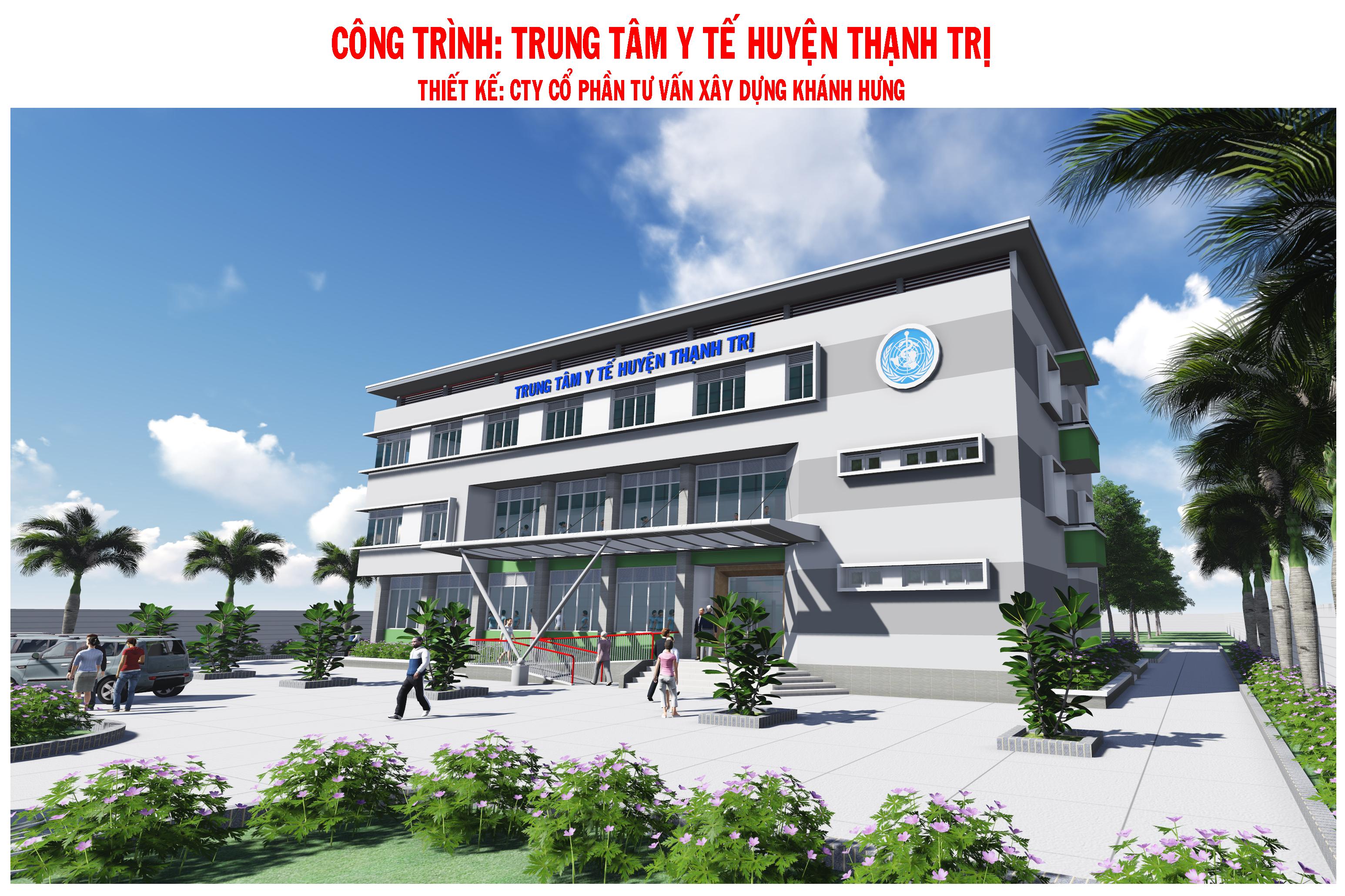 Công trình trung tâm y tế huyện Thạnh Trị