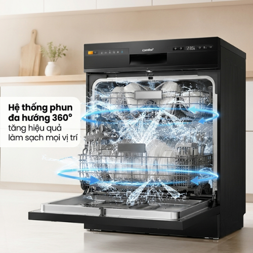 Máy rửa chén độc lập Comfee CDW-8F60RB-3