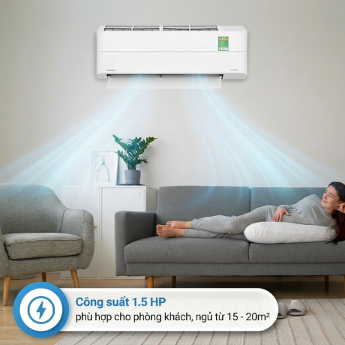 Máy Lạnh Toshiba Inverter 1.5 HP RAS-H13Z2KCVG-V