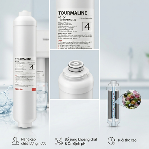 Lõi lọc Toshiba F-2399-Tourmaline1