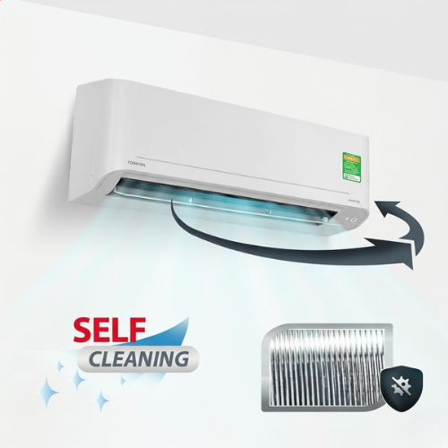 Máy Lạnh Toshiba Inverter 1HP RAS-H10S5KCV2G3